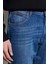 Texas Tapered Regular Fit Denim Esnek Jean Kot Pantolon 4