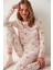 Ecru Galaxy Termal Pantolon Pijama Takımı 1