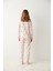 Ecru Galaxy Termal Pantolon Pijama Takımı 4
