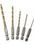 1/4'' Bits Saplı Tin Kaplı Hss Matkap Ucu Seti 5 Parça 2