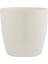 YK04 Yakut Saksı No:4 Drenaj Aparatı ile Birlikte, Kirli Beyaz, 21.8cm, 7.4 Litre 2