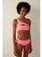 X Cornetto Neon Pembe Lively Tek Omuzlu Bikini Üstü 5