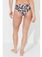 Çok Renkli Leaf Art Side Bikini Altı 3