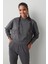 Koyu Gri Melanj Scuba Sweatshirt 1