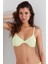 Parlak Yeşil Ribbed Basic Balenli Bikini Üstü 2