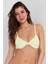 Parlak Yeşil Ribbed Basic Balenli Bikini Üstü 3