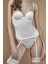 Kar Beyaz Heart Strapless Printed 3