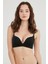 #hiççamaşırı Siyah Balensiz Decollette Push Up Sütyen 1