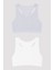 Çok Renkli Teeny Daisy Dikişsiz Seamless 2li Spor Atlet 1