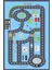 Dijital Baskılı Kaymaz Taban Yıkanabilir Modern Trafik Yollu Çocuk Odası Halısı VHÇ-HT-748 2