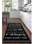 Dijital Baskılı Kaymaz Taban Yıkanabilir Kitchen Yazılı Modern Mutfak Halısı VHM-HM-590 1