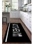 Dijital Baskılı Kaymaz Taban Yıkanabilir Kitchen Yazılı Modern Mutfak Halısı VHM-HM-591 1