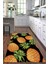 Dijital Baskılı Kaymaz Taban Yıkanabilir Ananas Desenli Modern Mutfak Halısı VHM-HM-598 1