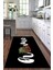Dijital Baskılı Kaymaz Taban Yıkanabilir Home Yazılı Modern Mutfak Halısı VHM-HT-1094 1