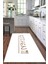 Dijital Baskılı Kaymaz Taban Yıkanabilir Kitchen Yazılı Modern Mutfak Halısı VHM-HT-623 1