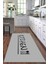Dijital Baskılı Kaymaz Taban Yıkanabilir Kitchen Yazılı Modern Mutfak Halısı VHM-HT-621 1