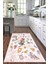 Dijital Baskılı Kaymaz Taban Yıkanabilir Modern Mutfak Halısı VHM-HT-776 1