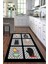 Dijital Baskılı Kaymaz Taban Yıkanabilir Modern Mutfak Halısı VHM-HT-822 1