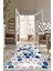 Dijital Baskılı Kaymaz Taban Yıkanabilir Modern Salon Halısı Mutfak Halısı Yolluk VH-HS-214 1