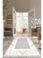 Dijital Baskılı Kaymaz Taban Yıkanabilir Modern Salon Halısı Mutfak Halısı Yolluk VH-HS-278 1