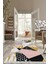 Dijital Baskılı Kaymaz Taban Yıkanabilir Modern Salon Halısı Mutfak Halısı Yolluk VH-HS-232 1