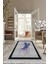 Dijital Baskılı Kaymaz Taban Yıkanabilir Modern Salon Halısı Mutfak Halısı Yolluk VH-HS-252 1