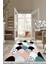 Dijital Baskılı Kaymaz Taban Yıkanabilir Modern Salon Halısı Mutfak Halısı Yolluk VH-HS-400 1