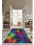 Dijital Baskılı Kaymaz Taban Yıkanabilir Modern Salon Halısı Mutfak Halısı Yolluk VH-HS-229 1