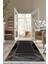 Dijital Baskılı Kaymaz Taban Yıkanabilir Modern Salon Halısı Mutfak Halısı Yolluk VH-HS-277 1