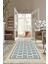 Dijital Baskılı Kaymaz Taban Yıkanabilir Modern Salon Halısı Mutfak Halısı Yolluk VH-HS-381 1