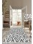Dijital Baskılı Kaymaz Taban Yıkanabilir Modern Salon Halısı Mutfak Halısı Yolluk VH-HS-375 1