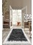 Dijital Baskılı Kaymaz Taban Yıkanabilir Sade Model Salon Halısı Mutfak Halısı Yolluk VH-HS-384 1