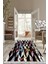 Dijital Baskılı Kaymaz Taban Yıkanabilir Modern Salon Halısı Mutfak Halısı Yolluk VH-HS-409 1
