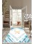 Dijital Baskılı Kaymaz Taban Yıkanabilir Modern Salon Halısı Mutfak Halısı Yolluk VH-HS-413 1