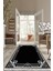 Dijital Baskılı Kaymaz Taban Yıkanabilir Çerçeveli Salon Halısı Mutfak Halısı Yolluk VH-HS-429 1