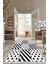 Dijital Baskılı Kaymaz Taban Yıkanabilir Modern Salon Halısı Mutfak Halısı Yolluk VH-HS-443 1