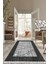Dijital Baskılı Kaymaz Taban Yıkanabilir Modern Salon Halısı Mutfak Halısı Yolluk VH-HS-532 1