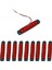 24V Parmak Lamba 6 Ledli Kırmızı 9,5x2 cm Ince TAS.004K-24 (10 Lu) 1