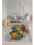 Dijital Baskılı Kaymaz Taban Yıkanabilir Modern Salon Halısı Mutfak Halısı Yolluk VH-HY-1375 1