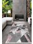 Dijital Baskılı Kaymaz Taban Yıkanabilir Modern Salon Halısı Mutfak Halısı Yolluk VH-HT-166 1