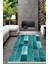 Dijital Baskılı Kaymaz Taban Yıkanabilir Modern Salon Halısı Mutfak Halısı Yolluk VH-HT-680 1