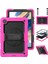 Galaxy Tab A İçin Tablet Kılıfı - Siyah - Pembe (Yurt Dışından) 1
