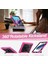 Galaxy Tab A İçin Tablet Kılıfı - Siyah - Pembe (Yurt Dışından) 2