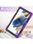 Galaxy Tab A İçin Tablet Kılıfı - Siyah - Mor (Yurt Dışından) 4