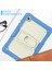 Galaxy Tab A İçin Tablet Kılıfı - Mavi - Beyaz (Yurt Dışından) 4