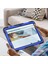 Galaxy Tab S8+ İçin Tablet Kılıfı - Mavi - Siyah (Yurt Dışından) 4