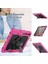 Galaxy Tab S8+ İçin Tablet Kılıfı - Siyah - Pembe (Yurt Dışından) 3