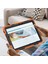 Galaxy Tab S8 İçin Tablet Kılıfı - Siyah - Turuncu (Yurt Dışından) 4
