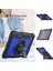 Galaxy Tab S8 İçin Tablet Kılıfı - Mavi - Siyah (Yurt Dışından) 3