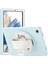 Galaxy Tab A İçin Tablet Kılıfı - Açık Mavi - Beyaz (Yurt Dışından) 1